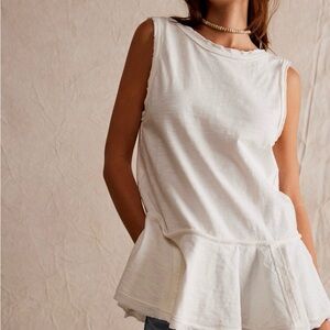 Free People We the Free Lost Tides Sleeveless Tunic Top Small
